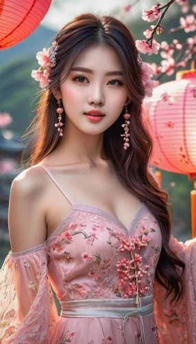 japanese sakura background,diaochan,hanbok,cheongsam,qipao,suzy,oriental princess,flower background,peach blossom,bdo,yangmei,asian woman,vietnamese woman,xiaofei,miss vietnam,japanese floral background,spring background,asian vision,korean,xianwen,Photography,General,Natural