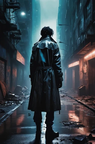 bladerunner,cyberpunk,deckard,dishonored,noir,dystopian,vigilante,replicants,akira,samourai,hauer,frankenreiter,shadowrun,neo,trenchcoat,matrix,replicant,postapocalyptic,carnacki,neuromancer,Conceptual Art,Graffiti Art,Graffiti Art 12