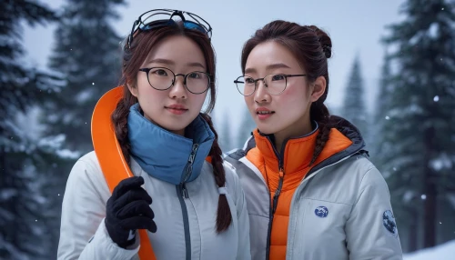 mei,korean village snow,yuanjie,penguin couple,chorene,snow scene,davichi,moorii,koreans,two girls,daocheng,ski glasses,winter background,soori,fenyang,jangdokdae,hanwha,ssx,bupyong,sikkimese,Art,Classical Oil Painting,Classical Oil Painting 29