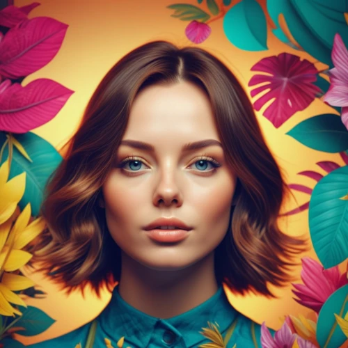 tropical floral background,floral background,clairol,portrait background,colorful floral,magnolia,girl in flowers,flowers png,margot,flora,tretchikoff,rankin,biophilia,retro flowers,flower background,retouching,colourist,colorful background,artist color,flo,Photography,General,Realistic