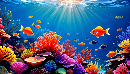 underwater background,coral reef,underwater landscape,aquarium,ocean background,ocean underwater,sea life underwater,underwater world,school of fish,coral reefs,under the sea,coral fish,marine life,seaquarium,aquarium fish,ocean floor,anemone fish,marine tank,tropical fish,under sea,Art,Artistic Painting,Artistic Painting 45