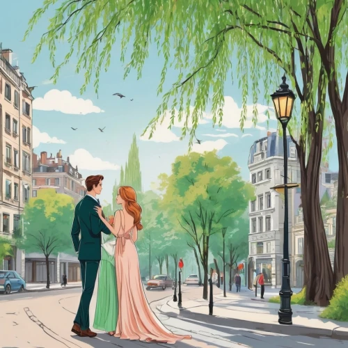 paris clip art,romantic scene,maxon,nodame,promenade,cute cartoon image,cendrillon,background vector,someday,vintage couple silhouette,elopement,fairytale,blue jasmine,wedding couple,parisiennes,romanticizes,wedding invitation,springtime background,romanced,parisian,Unique,Design,Sticker