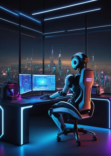 neon human resources,computer workstation,cyberpunk,computer room,blur office background,cyberpatrol,man with a computer,new concept arms chair,computerologist,night administrator,cybersurfers,girl at the computer,computable,cybertrader,cyberia,deskjet,computation,computer graphic,computerize,cyberscene,Conceptual Art,Sci-Fi,Sci-Fi 18