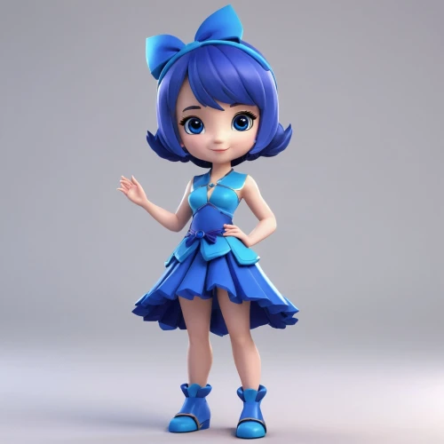 coraline,seiran,smurf figure,kpp,sonicblue,blusters,sonoda,cute cartoon character,amiyumi,3d figure,sonoda love live,3d model,ami,fundora,pamyu,manami,tumbling doll,frosta,renderman,mateyo,Unique,3D,3D Character