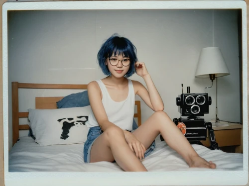 frosta,doona,marianne,blue hawaii,blue hair,karou,yasumasa,blue pillow,cyanotype,bleues,tomie,blue demon,bluey,gennifer,girl in bed,bluie,shrimpton,bleue,furtney,sixties,Photography,Documentary Photography,Documentary Photography 03