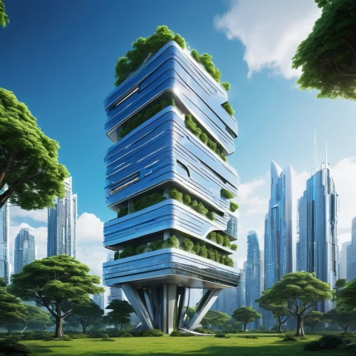 arcology,futuristic architecture,ecotopia,terraformed,futuristic landscape,solar cell base,greentech,ecotech,planta,cubic house,terraform,terraforming,residential tower,netzero,smart city,cube stilt houses,sky apartment,seasteading,cybercity,cleantech,Conceptual Art,Sci-Fi,Sci-Fi 10