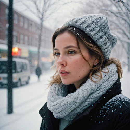 in the snow,zoheir,the snow queen,snowy,shailene,adaline,winterblueher,tatiana,mendler,beanie,snow scene,snowtown,haselrieder,emelie,winter hat,street shot,linstead,winter background,ice princess,christa