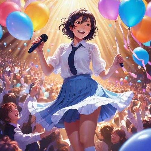 blue balloons,balloons,little girl with balloons,colorful balloons,happy birthday balloons,euphonious,balloons flying,balloon,confetti,haruhi suzumiya sos brigade,ecstatic,birthday banner background,birthday balloon,sonoda love live,ballons,star balloons,cheering,ushio,birthday balloons,jubilant,Conceptual Art,Fantasy,Fantasy 18