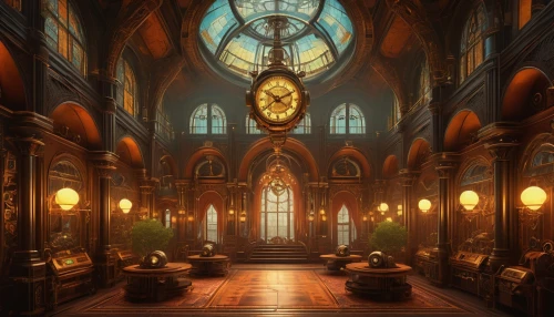 ornate room,sacristy,hall of the fallen,dandelion hall,vestry,sanctum,sanctuary,courtroom,ballroom,cathedral,praetorium,victorian room,scriptorium,diagon,doorways,apothecary,magisterium,cloistered,neogothic,victoriana,Art,Classical Oil Painting,Classical Oil Painting 36