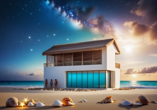 beach house,beach hut,beachhouse,dreamhouse,dunes house,lifeguard tower,tropical house,house of the sea,summer house,fisherman's house,holiday home,beachfront,fisherman's hut,electrohome,house by the water,beach huts,oceanfront,dream beach,house insurance,boatshed,Photography,General,Realistic
