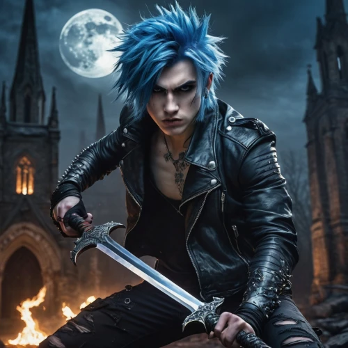 jace,klayton,vergil,ryuk,axel,gothicus,sparda,kaine,seregil,krygier,kinkade,riku,dimitri,aiden,xion,badass,ainata,dmc,karou,degory,Art,Classical Oil Painting,Classical Oil Painting 27