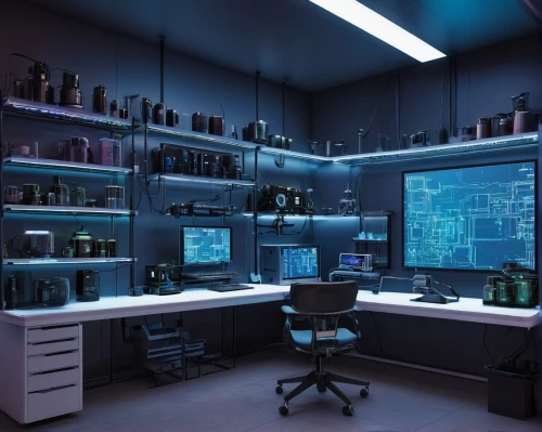 computer room,laboratory,the server room,chemical laboratory,microenvironment,modern office,computer workstation,cleanrooms,cyberpunk,laboratories,study room,dark cabinetry,laboratory information,cyberscene,lab,workstations,cleanroom,computerized,cybertown,batcave,Art,Classical Oil Painting,Classical Oil Painting 07
