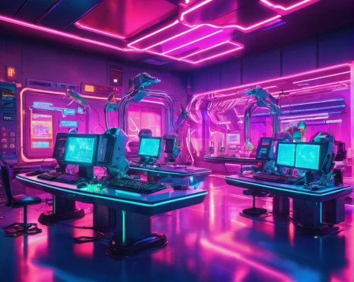 synth,neon cocktails,computer room,neon coffee,neon ghosts,80's design,retro diner,neon drinks,cyberscene,neon arrows,cyberpunk,neon,ufo interior,neon human resources,aesthetic,cyberia,computerized,cyberpunks,piu,neon candies,Conceptual Art,Sci-Fi,Sci-Fi 28