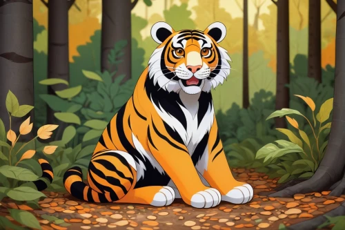 a tiger,tigerish,tiger,bengal tiger,rimau,tigress,harimau,asian tiger,tigert,sumatrana,stigers,tigar,felidae,sumatran tiger,tigerstar,chestnut tiger,siberian tiger,tigerle,tiger png,tigerstedt,Illustration,Retro,Retro 05