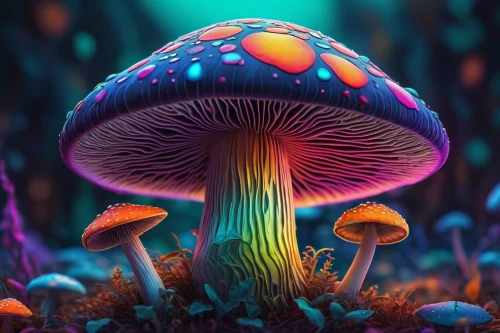 mushroom landscape,blue mushroom,forest mushroom,psilocybin,mycena,shrooms,mushroom type,mushroom,mushrooms,muscaria,agaric,agarics,forest mushrooms,agaricaceae,tree mushroom,psychedelic,red mushroom,mushroom island,psilocybe,conocybe,Conceptual Art,Fantasy,Fantasy 15