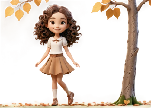 autumn background,cute cartoon image,cute cartoon character,dressup,little girl fairy,girl with tree,dorthy,autumn cupcake,ballerina in the woods,fairy tale character,liesel,autumn theme,agnes,storybook character,autumn daisy,just autumn,autumn photo session,wood daisy background,autumn,autumn day,Unique,3D,3D Character