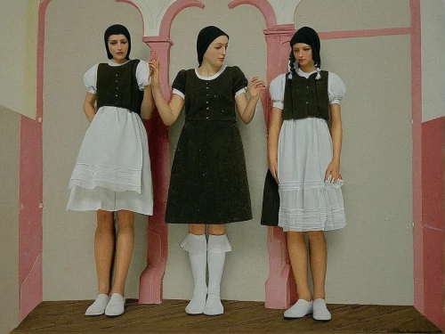 nuns,monjas,courreges,hutterites,maidservants,womenpriests,postulants,nunnery,fashion dolls,mennonites,sewing pattern girls,nunsense,stewardesses,cassocks,postulant,matrilineal,petrina,handmaidens,doll house,foundresses,Photography,Documentary Photography,Documentary Photography 10