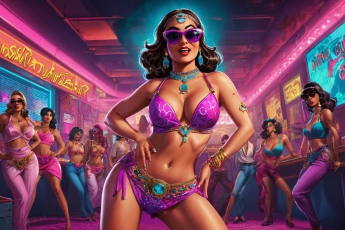 tropico,navys,sonakshi,matangi,neon carnival brasil,vidya,bollywood,wadala,lachapelle,chicana,chicanas,nayer,katty,mohini,meera,raja,supercasino,rekha,popstar,rih,Illustration,Vector,Vector 19