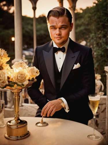 great gatsby,gatsby,forsyte,corleone,james bond,brando,thunderball,dicaprio,hagman,goldfinger,delon,frank sinatra,debonair,carraway,bond,westwick,godfather,loffredo,sinatra,giovanni,Art,Classical Oil Painting,Classical Oil Painting 20