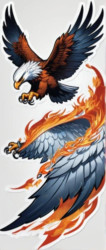 firehawks,phoenixes,uniphoenix,eagle vector,eagle illustration,aguila,phoenix rooster,firebirds,gryphon,phoenix,fire birds,gryphons,finagle,firebird,griffins,fenix,phenix,firehawk,pheonix,imperial eagle,Unique,Design,Sticker