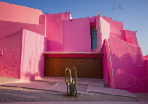 pink city,sottsass,arcosanti,depero,mahdavi,corbu,barragan,pink squares,dunes house,nuweiba,lachapelle,marfa,arquitectonica,majorelle,corbusier,shulman,siza,colorful facade,magenta,tijuana,Photography,General,Realistic