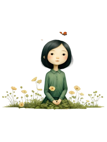 girl in flowers,girl picking flowers,girl in the garden,lily of the field,falling flowers,kodama,ikebana,little flower,flower background,the plum flower,lily pad,fireflies,girl praying,flower and bird illustration,jianfeng,cartoon flower,flower fairy,chuseok,girl in a long,windflower,Illustration,Abstract Fantasy,Abstract Fantasy 17