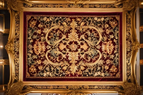 carpet,ceiling,rug,theater curtain,the ceiling,ornate,ceilings,carpets,tapestry,baroque,on the ceiling,interior decor,royal interior,overmantel,rococo,theatre curtains,ornate room,curtain,stage curtain,azulejos,Conceptual Art,Daily,Daily 20