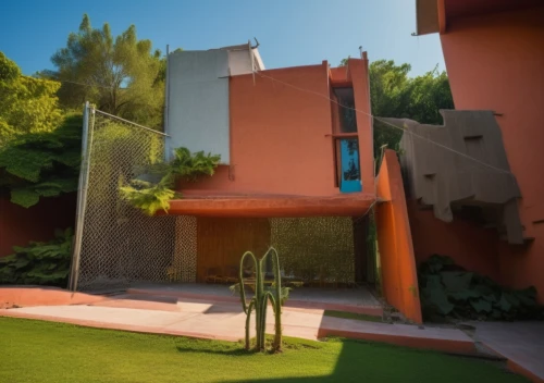 arcosanti,maeght,corten steel,gehry,xeriscaping,mid century house,corbu,renders,hacienda,cactuses,3d rendering,cubic house,mid century modern,dunes house,courtyards,mcnay,3d render,majorelle,texturing,neutra,Photography,General,Realistic