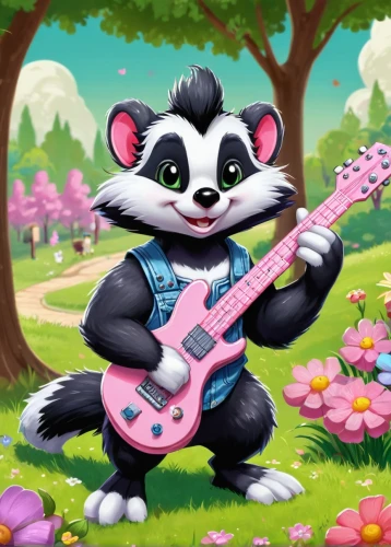 kawaii panda,racoon,pandita,pancham,cartoon animal,pandera,pandjaitan,pandeli,pandari,beibei,pandurevic,rocket raccoon,musical rodent,pandolfo,pandith,panda,cute cartoon character,pandelis,banjo,pandua,Unique,Pixel,Pixel 05