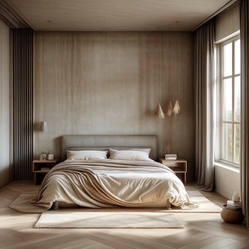 bedroom,chambre,danish room,bedrooms,linen,bedchamber,sleeping room,rovere,fromental,taupe,bedspread,donghia,wallcovering,bed,bedspreads,minotti,neutral color,modern room,soffa,bed linen