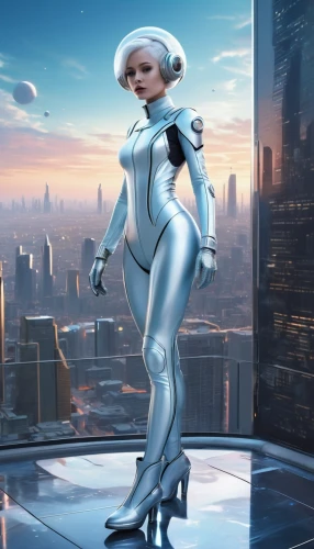 satari,fembot,sci fiction illustration,argost,futuristic,futurist,transhumanist,xeelee,fembots,catsuit,transhumanism,allura,afrofuturism,silico,silver surfer,cosmogirl,transhuman,zenonas,dazzler,positronium,Art,Classical Oil Painting,Classical Oil Painting 36