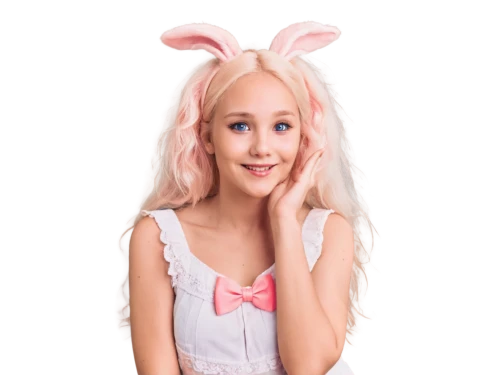 little bunny,pink bow,bunny,pinkola,bunnie,usagi,kanbun,cartoon bunny,pinklao,kawaii girl,pinkaew,kawaii,eloise,pink background,edit icon,kawaii pig,white bunny,ellin,yobi,lipinki,Photography,General,Cinematic