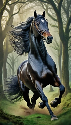 black horse,frison,horse running,gallop,equus,galloping,arabian horse,equine,friesian,equato,galloped,equidae,lonhro,horseman,galloper,racehorse,galop,cheval,caballo,irish horse,Illustration,Black and White,Black and White 15