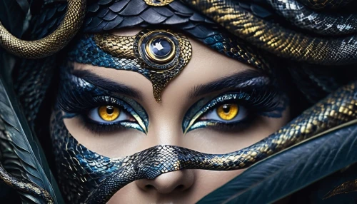 venetian mask,masquerade,peacock eye,ashkali,golden eyes,mascarade,women's eyes,cleopatra,fantasy portrait,derivable,masque,durga,diablada,regard,masquerading,maori,mirada,akasha,cirque du soleil,gold eyes,Illustration,Vector,Vector 21