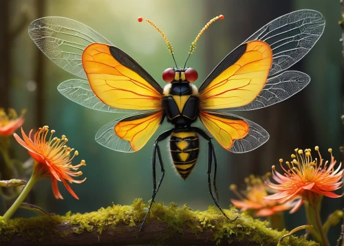 zygaena,hover fly,pellucid hawk moth,giant bumblebee hover fly,butterflyer,bumblebee fly,flying insect,flower fly,cosmopterix,drone bee,winged insect,pollinator,acraea,butterfly background,insectivore,inotera,wild bee,hornet hover fly,pollina,butterfly vector,Illustration,Abstract Fantasy,Abstract Fantasy 16