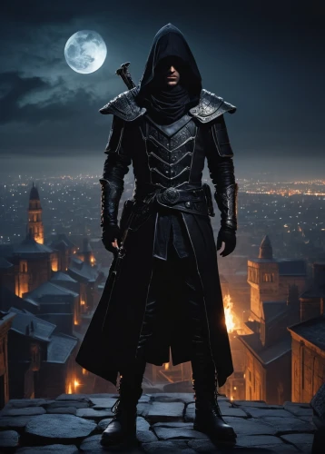 corvo,assassin,vigilante,ezio,alatriste,nightstalker,messalla,arno,zorro,mysterion,executioner,nightwatchman,sennikov,dominador,shadowboxer,nightwatch,vigilantism,kenway,highwayman,harnam,Illustration,Abstract Fantasy,Abstract Fantasy 20