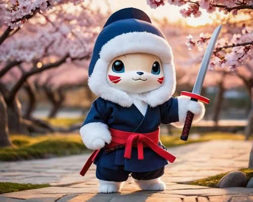 benkei,bingbu,sakura mochi,kunimitsu,hijiki,samurai,geiko,hanami,samurai fighter,japanese sakura background,akatsuki,ninomaru,jubei,yiji,kobudo,kenjutsu,shikigami,hisako,sakura background,chunmei,Illustration,Realistic Fantasy,Realistic Fantasy 43