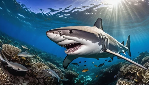 great white shark,requin,carcharodon,megalodon,temposhark,tigershark,carcharhinus,shark,macrocephalus,blacktip,whitetip,ijaws,underwater background,tiburones,houndshark,porbeagle,hammerhead,nekton,hammerheads,sea animals,Illustration,Retro,Retro 14