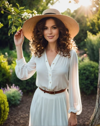 countrywomen,southern belle,countrywoman,country dress,panama hat,giadalla,sun hat,countrygirl,fedora,high sun hat,petalotis,country style,farm girl,countrified,countrie,yildiray,vintage woman,giada,brown hat,yellow sun hat,Illustration,American Style,American Style 10
