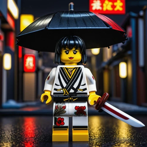 kenjutsu,ninjago,japanese umbrella,asian umbrella,hakama,taijutsu,lego background,japanese umbrellas,kyokushin,geiko,karateka,katana,geisha,samurai fighter,japanese woman,minifigure,kajukenbo,bujutsu,sonji,kobudo,Illustration,Vector,Vector 02