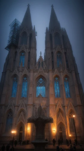 haunted cathedral,gothic church,nidaros cathedral,neogothic,cathedral,the cathedral,cathedrals,stortinget,aachen cathedral,ulm minster,theed,magisterium,evangelical cathedral,trondheim,basilique,spires,st ursenkathedrale,the black church,cathedral st gallen,metz,Photography,Artistic Photography,Artistic Photography 15