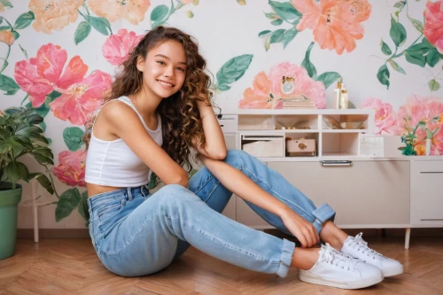 jeans background,floral background,denim background,flower background,malu,pink background,floral,lilyana,kiana,jorja,feiyue,pink shoes,jehane,beautiful girl with flowers,sonrisa,superga,denim,kyla,vans,roni,Illustration,Paper based,Paper Based 14