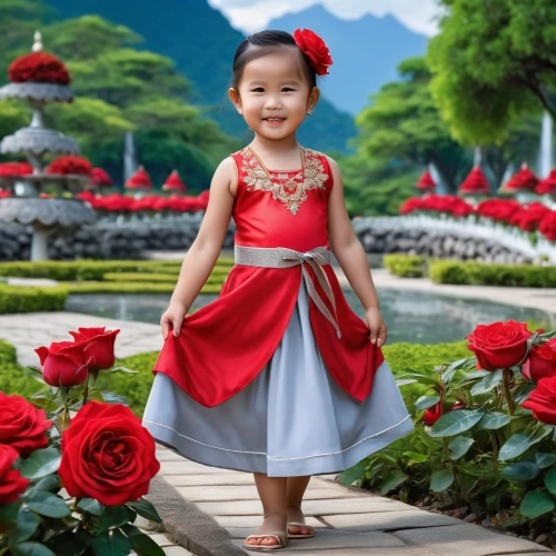 little girl in pink dress,yimou,miss vietnam,flower girl,phuong,lianying,viet nam,zhiyuan,chenla,minirose,beautiful girl with flowers,yunwen,khin,xueying,huyen,zhixing,jianxing,little princess,oanh,dechen,Photography,General,Realistic
