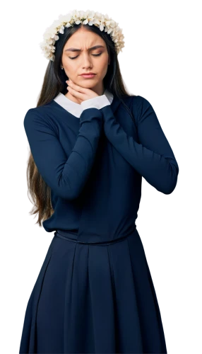 nunsense,novitiate,pastora,saint therese of lisieux,marzia,nun,dua,postulant,png transparent,derivable,maidservant,yogananda,flower crown of christ,nunnelee,carmelite,malu,mozzetta,transparent background,monjas,jesu,Illustration,Realistic Fantasy,Realistic Fantasy 22