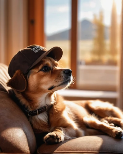 vigilant dog,dog photography,brown hat,ballcap,kaslo,baseball cap,brown cap,coloradan,leather hat,kenai,brown dog,companion dog,bamfield,retired racing dog,olav,unhusked,ballcaps,high sun hat,outdoor dog,dog frame,Photography,General,Commercial