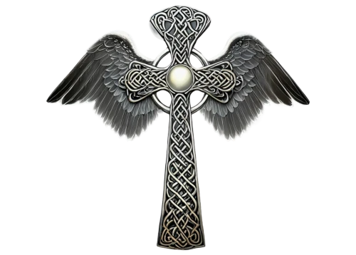 celtic cross,metatron,caduceus,seraph,ankh,seraphim,zoroastrianism,angel wing,dawnstar,cherubim,archangels,metatron's cube,sapientia,imbolc,taument,irminsul,angelology,asatru,catholicon,angel wings,Illustration,Black and White,Black and White 18