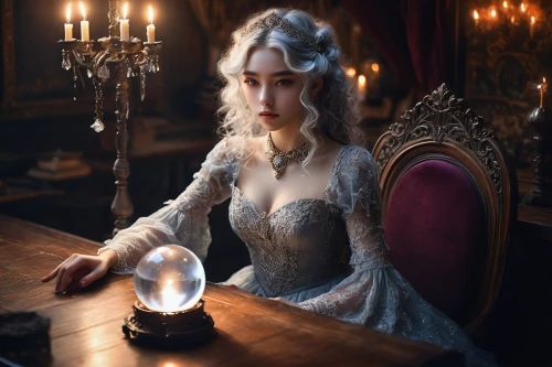 galadriel,daenerys,saoirse,white rose snow queen,cinderella,crystal ball-photography,emilia,shipka,vestal,elsa,vasilisa,the snow queen,ellinor,ice queen,privalova,khatuna,valar,narcissa,ciri,dany,Illustration,Abstract Fantasy,Abstract Fantasy 01