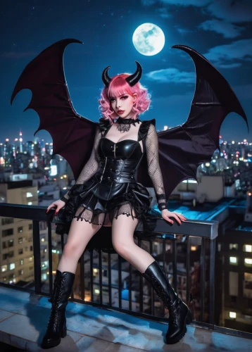 bedevil,demona,demoness,devil,batwoman,devilish,lilith,morrigan,devilishly,satana,demonata,azazel,vampyre,bat,morgana,deviltry,myotis,gargoyle,astaroth,gargoyles,Illustration,Realistic Fantasy,Realistic Fantasy 43