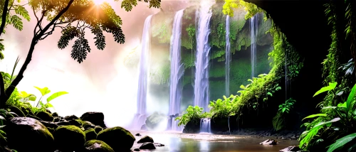 rainforest,waterfall,green waterfall,rainforests,waterfalls,rain forest,tropical forest,cartoon video game background,water fall,water falls,nature background,brown waterfall,ash falls,falls,landscape background,cascading,jungles,riverclan,jungle,tropical jungle,Illustration,Black and White,Black and White 31