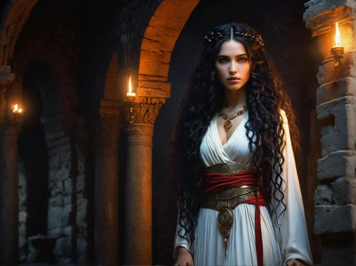 gothel,arwen,sigyn,melisandre,mervat,drusilla,kahlan,priestess,tatia,caramon,elenore,guinevere,noldor,estess,sorceress,arianrhod,lysette,ellinor,sorceresses,asenath,Illustration,Realistic Fantasy,Realistic Fantasy 06